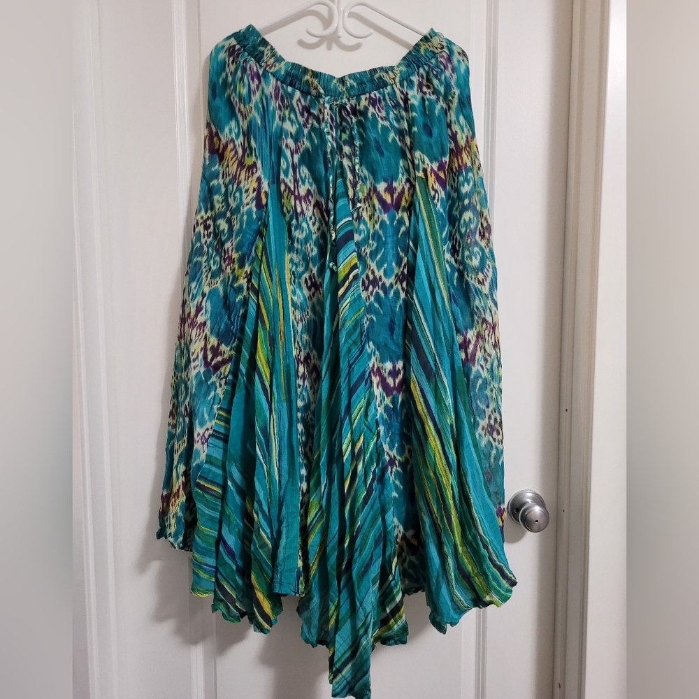 100% Cotton Summer Skirt size Large